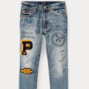 Boys Ralph Lauren Patchwork Jeans
